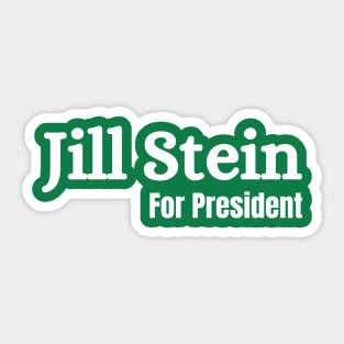 Jill Stein For President 2024 Sticker